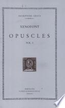 OPUSCLES - I - HIERO | 9788472259140 | XENOFONT