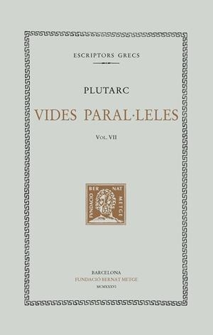 VIDES PARAL·LELES VII | 9788472259416 | PLUTARC
