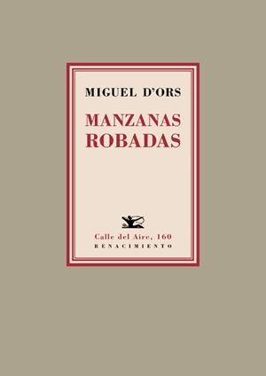MANZANAS ROBADAS | 9788416981359 | D'ORS, MIGUEL