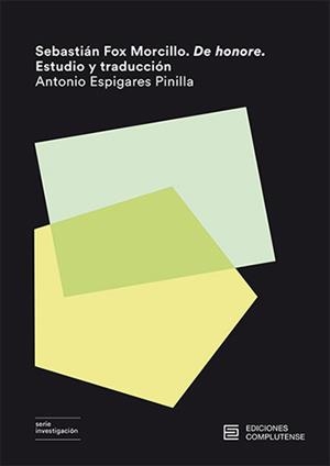 SEBASTIÁN FOX MORCILLO. DE HONORE. ESTUDIO Y TRADUCCIÓN | 9788466935210 | ESPIGARES PINILLA, ANTONIO