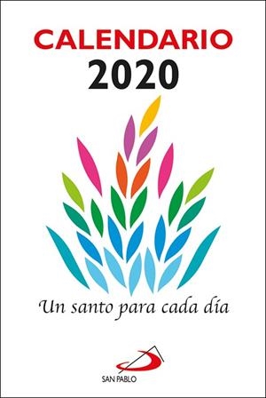 CALENDARIO UN SANTO PARA CADA DÍA 2020 | 9788428557108 | EQUIPO SAN PABLO