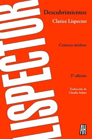 DESCUBRIMIENTOS | 9788492857142 | LISPECTOR, CLARICE