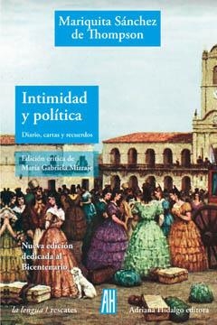 INTIMIDAD Y POLITICA | 9789871156016 | SANCHEZ DE THOMPSON, MARIQUITA