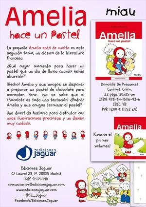 AMELIA HACE UN PASTEL | 9788415116936 | DE PRESSENSÉ, DOMITILLE