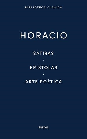 SÁTIRAS, EPÍSTOLAS, ARTE POÉTICA | 9788424939083 | HORACIO