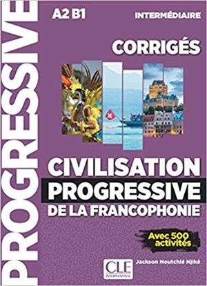 CIVILISATION PROGRESSIVE DE LA FRANCOPHONIE - CORRIGES - NIVEAU INTERMÉDIAIRE - N COUVERTURE | 9782090351866 | PENFORNIS, JEAN-LUC