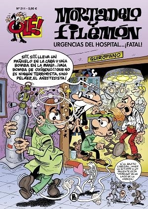 OLE MORTADELO 211 : URGENCIAS DEL HOSPITAL | 9788402423078 | IBAÑEZ, FRANCISCO