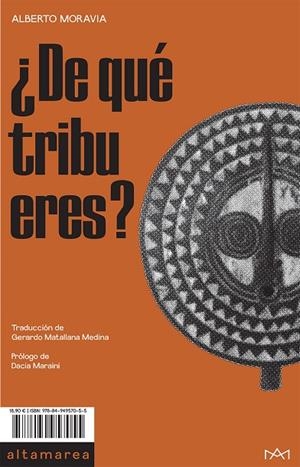 DE QUE TRIBU ERES? | 9788494957055 | MORAVIA, ALBERTO