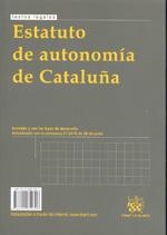 ESTATUT D'AUTONOMIA DE CATALUNYA / ESTATUTO DE AUTONOMÍA DE CATALUÑA | 9788499850306 | ALBERTÍ ROVIRA, ENOCH / GONZÁLEZ BEILFUSS, MARKUS