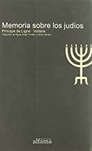 MEMORIA SOBRE LOS JUDIOS | 9788493624910 | PRINCIPE DE LIGNE / VOLTAIRE