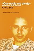 QUE NADIE ME OLVIDE | 9788492722471 | SOLE, GLORIA