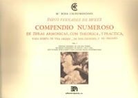 COMPENDIO NUMEROSO DE CIFRAS ARMÓNICAS,  VOL. I. DIEGO FERNÁNDEZ HUETE (FACSÍMIL) | 9788438101711 | CALVO MANZANO, Mª ROSA