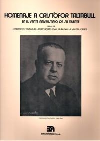 HOMENAJE A CRISTÒFOR TALTABULL | 9788438104644 | TALTABULL, CRISTÒFOR
