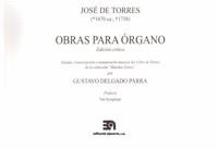 OBRAS PARA ÓRGANO DE JOSÉ DE TORRES, VOL. I | 9788438104422 | DELGADO PARRA, GUSTAVO