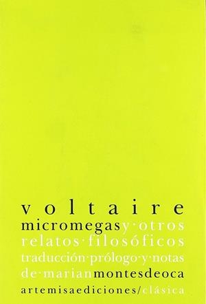 MICROMEGAS Y OTROS RELATOS FILOSOFICOS | 9788496374065 | VOLTAIRE