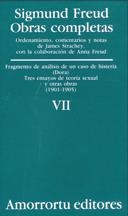 OBRAS COMPLETAS FREUD 07 : FRAGMENTO DE ANALISIS DE UN CASO DE HISTERIA | 9789505185832 | FREUD, SIGMUND