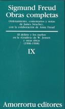 OBRAS COMPLETAS FREUD 09 : DELIRIO Y LOS SUEÑOS EN LA GRADIVA DE W, JENSEN | 9789505185856 | FREUD, SIGMUND