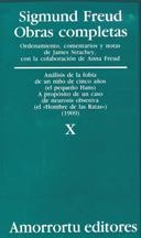 OBRAS COMPLETAS FREUD 10 : ANALISIS DE LA FOBIA DE UN NIÑO DE 5 AÑOS | 9789505185863 | FREUD, SIGMUND