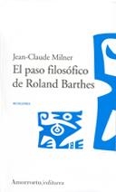 PASO FILOSOFICO DE ROLAND BARTHES | 9789505187188 | MILNER, JEAN