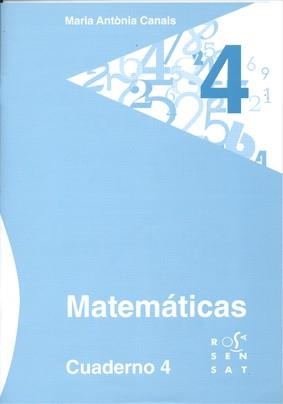 MATEMÁTICAS. CUADERNO 04 | 9788492748518 | CANALS, MARIA ANTÒNIA