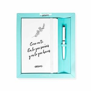 PACK DE CUADERNO Y BOLÍGRAFO 'CREO EN TI' | 8432715114536