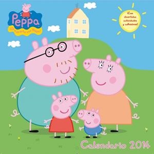 CALENDARIO PEPPA PIG 2014 | 9788401906480 | VARIOS AUTORES