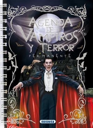AGENDA ESCOLAR PERMANENTE VAMPIROS Y TERROR | 9788467701449 | SUSAETA, EQUIPO
