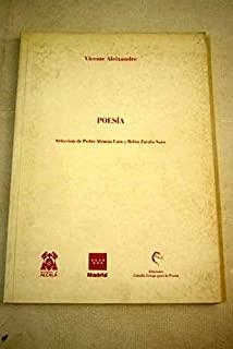 POESIA DE VICENTE ALEIXANDRE | 9788485417261 | ALEIXANDRE, VICENTE