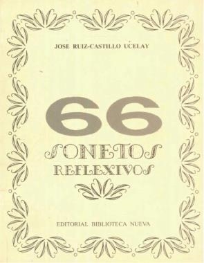 66 SONETOS REFLEXIVOS | 9788470303463 | RUIZ-CASTILLO UCELAY, JOSE