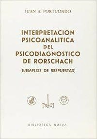 INTERPRETACION PSICOANALITA DEL PSICODIAGNOSTICO DE RORSCHAC | 9788470301889 | PORTUONDO ESPINOSA, JUAN ANTONIO