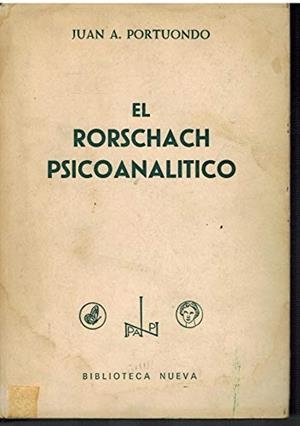 RORSCHACH PSICOANALITICO, EL | 9788470301919 | PORTUONDO ESPINOSA, JUAN ANTONIO