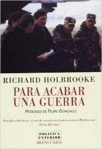 PARA ACABAR UNA GUERRA | 9788470306518 | HOLBROOKE, R.