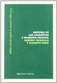 HISTORIA DE LOS CONCEPTOS Y FILOSOFIA POLITICA | 9788497429320 | CHIGNOLA / DUSO
