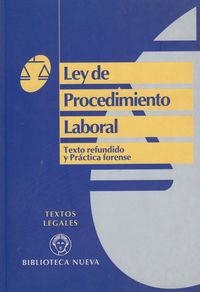 LEY DE PROCEDIMIENTO LABORAL | 9788470305757