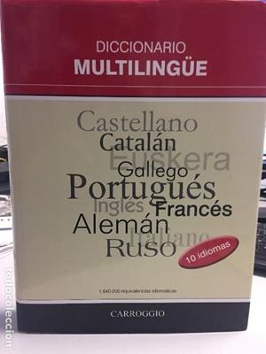 DICCIONARIO MULTILINGUE (10 IDIOMAS) 1 TOMO | 9788472548114