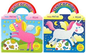 UNICORNIOS PARA PINTAR Y PEGAR | 9788467768626 | BUSQUETS, JORDI