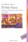 PAIS VASCO AUTONOMIA REVOLUCION GUERRA CIVIL (1931-1937) | 9788497427357 | FUSI, JUAN PABLO