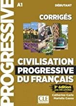 CIVILISATION PROGRESSIVE DU FRANÇAIS - 3º ÉDITION - CORRIGÉS - NIVEAU DÉBUTANT | 9782090381696 | CARLO, CATHERINE
