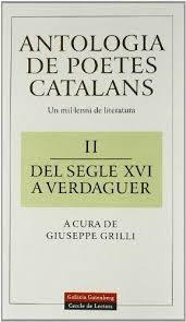 ANTOLOGÍA DE POETES CATALANS. II | 9788481091380 | GRILLI, GIUSEPPE