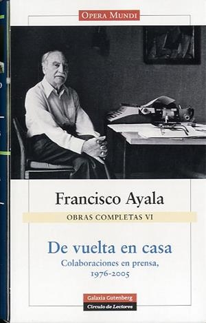 DE VUELTA EN CASA | 9788481099065 | AYALA GARCÍA-DUARTE, FRANCISCO