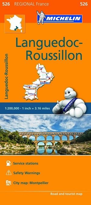LANGUEDOC-ROUSSILLON : MAPA 526 | 9782067209404 | VARIOS AUTORES