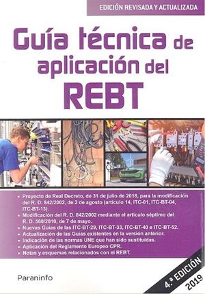 019 GUIA TECNICA DE APLICACION DEL REBT (4ª ED) | 9788428341899