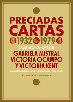 PRECIADAS CARTAS (1932-1979) | 9788417950378 | KENT / MISTRAL