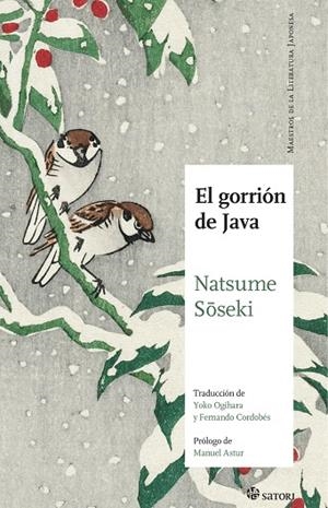 GORRIÓN DE JAVA, EL | 9788417419318 | NATSUME, SOSEKI