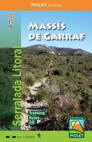 MAPA MASSIS DE GARRAF 1:20000 | 9788412020151 | EDITORIAL PIOLET