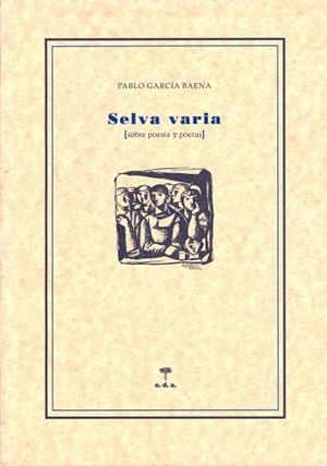 SELVA VARIA | 9788493510329 | GARCIA BAENA, PABLO