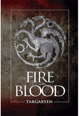 BLOC DE NOTAS GAME OF THRONES FIRE AND BLOOD | 9788417936655 | GUNIS MEDIA