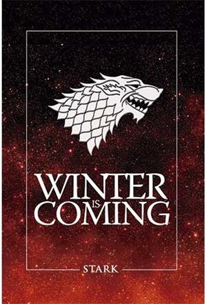 BLOC DE NOTAS GAME OF THRONES WINTER IS COMING | 9788417936648 | GUNIS MEDIA