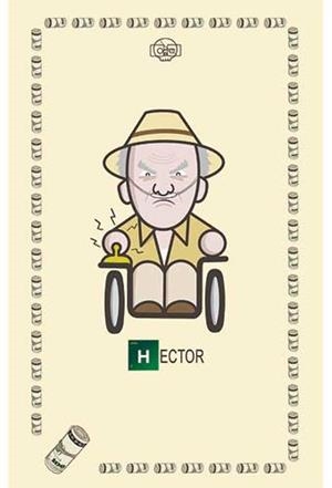 BLOC DE NOTAS BREAKING BAD HECTOR SALAMANCA | 9788417936624 | GUNIS MEDIA