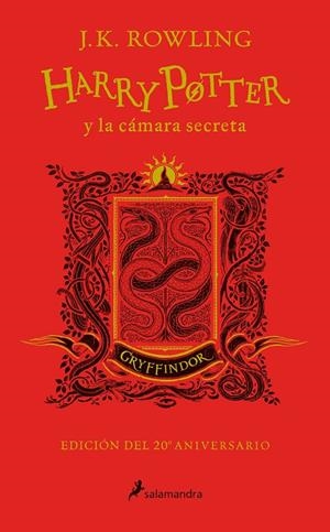 HARRY POTTER Y LA CÁMARA SECRETA (ED. 20 ANIVERSARIO GRYFFINDOR) | 9788498389715 | ROWLING, J. K.